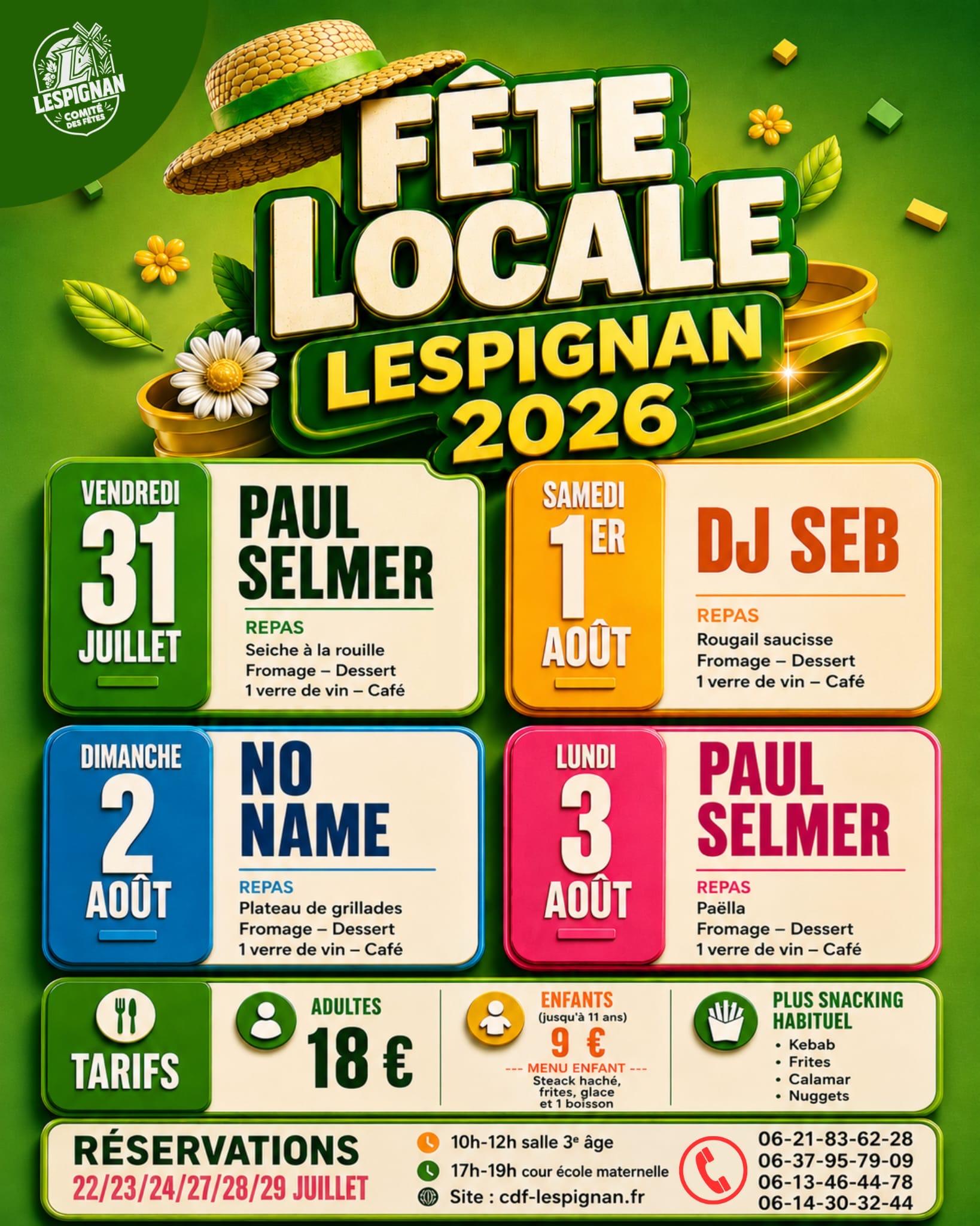 Illustration de l'événement Fête Locale de Lespignan